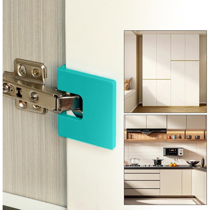 Cabinet Hinge Overlay - ชุดเครื่องมือติดตั้งบานพับประตู 2 ชิ้น | จิ๊กติดตั้งสลักประตู, ติดตั้งสลักประตูช่างไม้