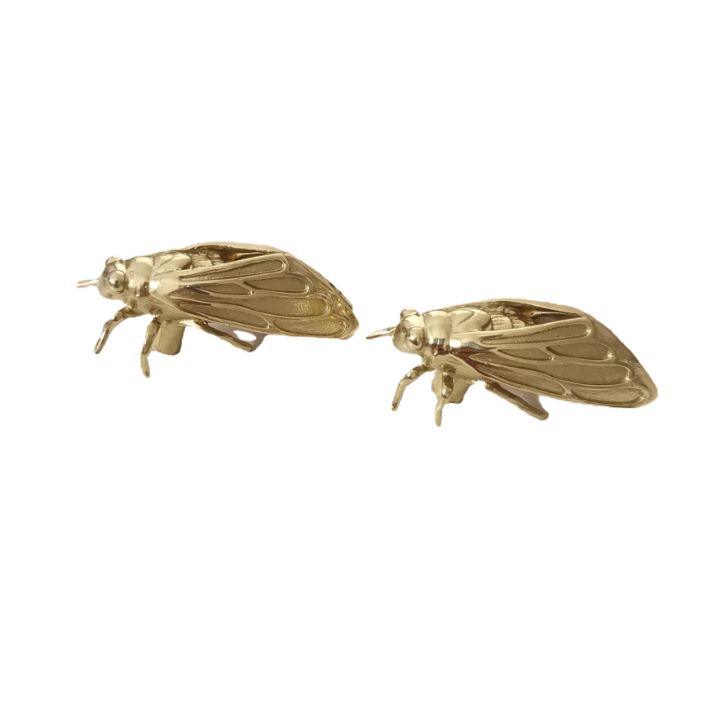 Unique Furniture Hardware - มือจับตู้/ลิ้นชัก/หัวเตียง รูปแมลงตีนผีทองเหลือง ดีไซน์เก๋ ตกแต่งบ้าน