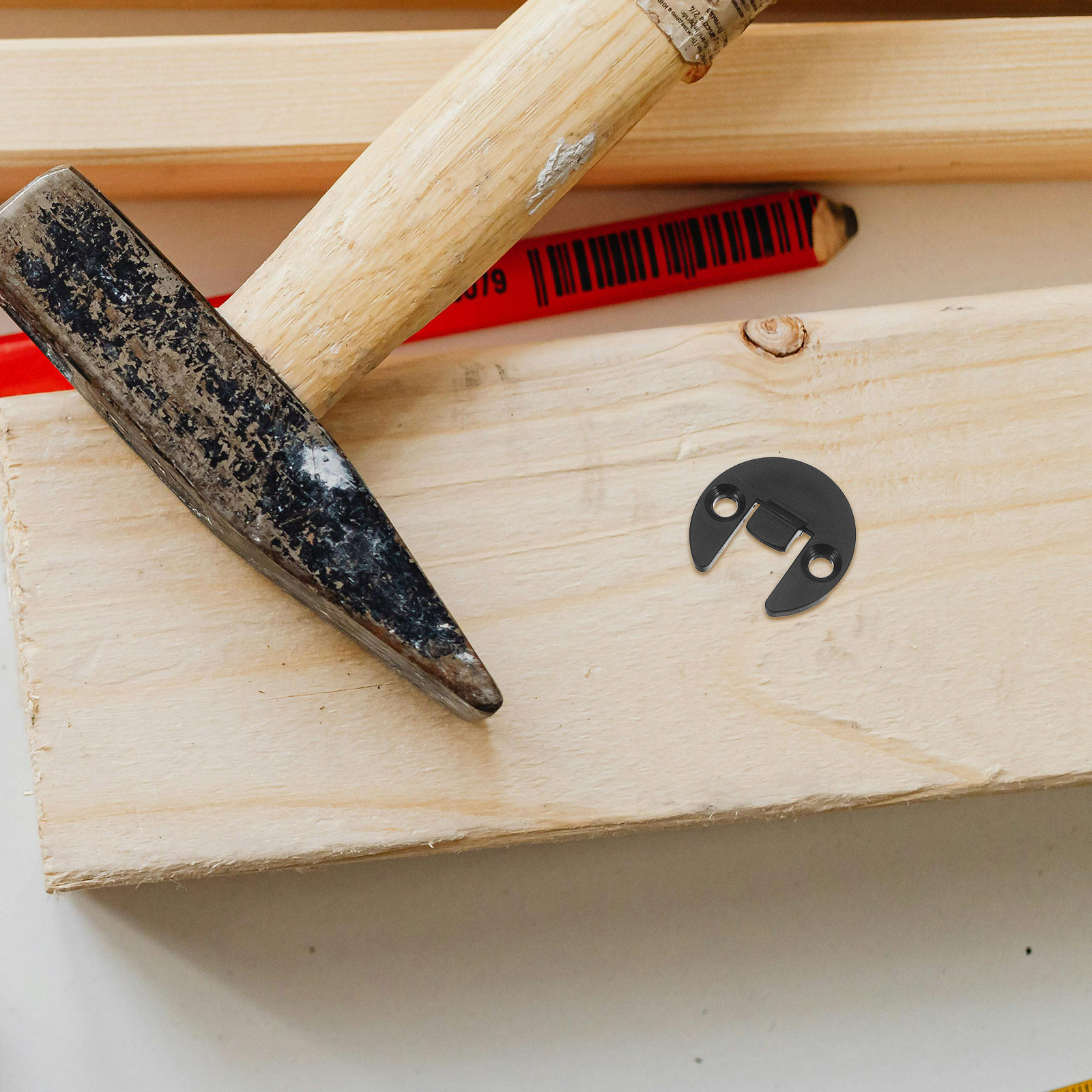 Furniture Joining Hardware - คลิปยึดแผงแบบกด 40 ชิ้น สำหรับประกอบเฟอร์นิเจอร์ เช่น ตู้