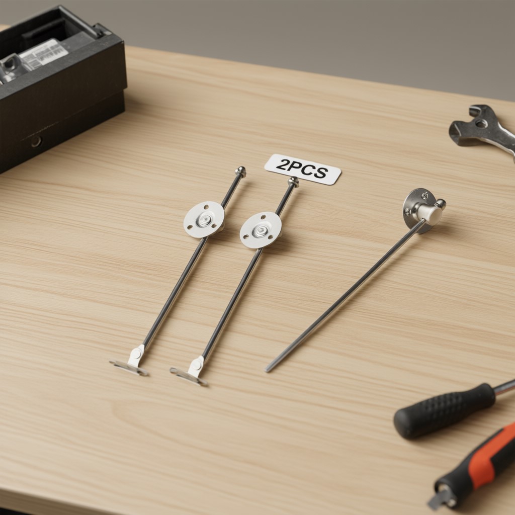 Brand Hardware Furniture - บานพับแบบแบนสำหรับยกประตู ฮาร์ดแวร์เฟอร์นิเจอร์ 230 มม. สำหรับตู้/ฝาตู้แบบพับลง ของใหม่