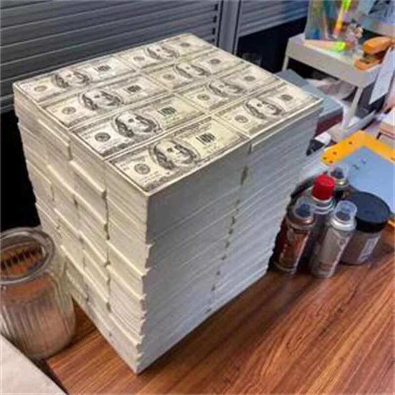 Z. A. Furniture - Nordic Creative Dollar สตูลเก้าอี้ตกแต่งบ้านรูปปั้นเฟอร์นิเจอร์ห้องนั่งเล่น Dollar Bill