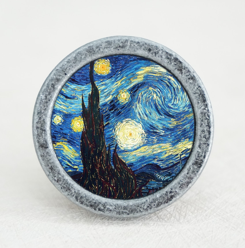 Starry Sky Dresser Knob Art ลู - Unique Furniture Hardware บทวิจารณ์และราคา