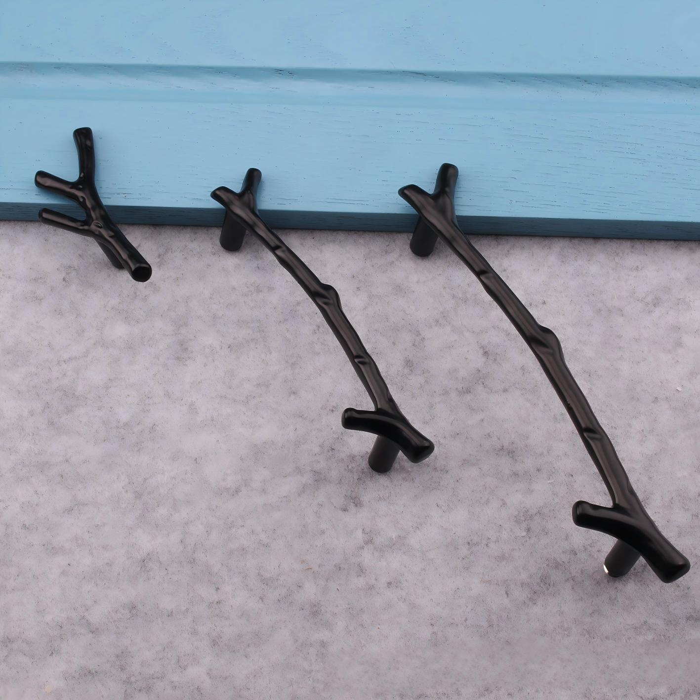 มือจับลิ้นชักตู้ครัวสีบรอนซ์ดำ - Unique Furniture Hardware บทวิจารณ์และราคา