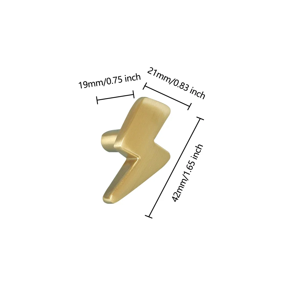 Lightning Design ทองเหลืองลูกบ - Unique Furniture Hardware บทวิจารณ์และราคา