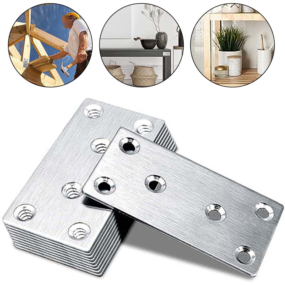 ขายึดเหล็กสแตนเลสแบบมุมฉาก 10  - Shelf Bracket Pair บทวิจารณ์และราคา