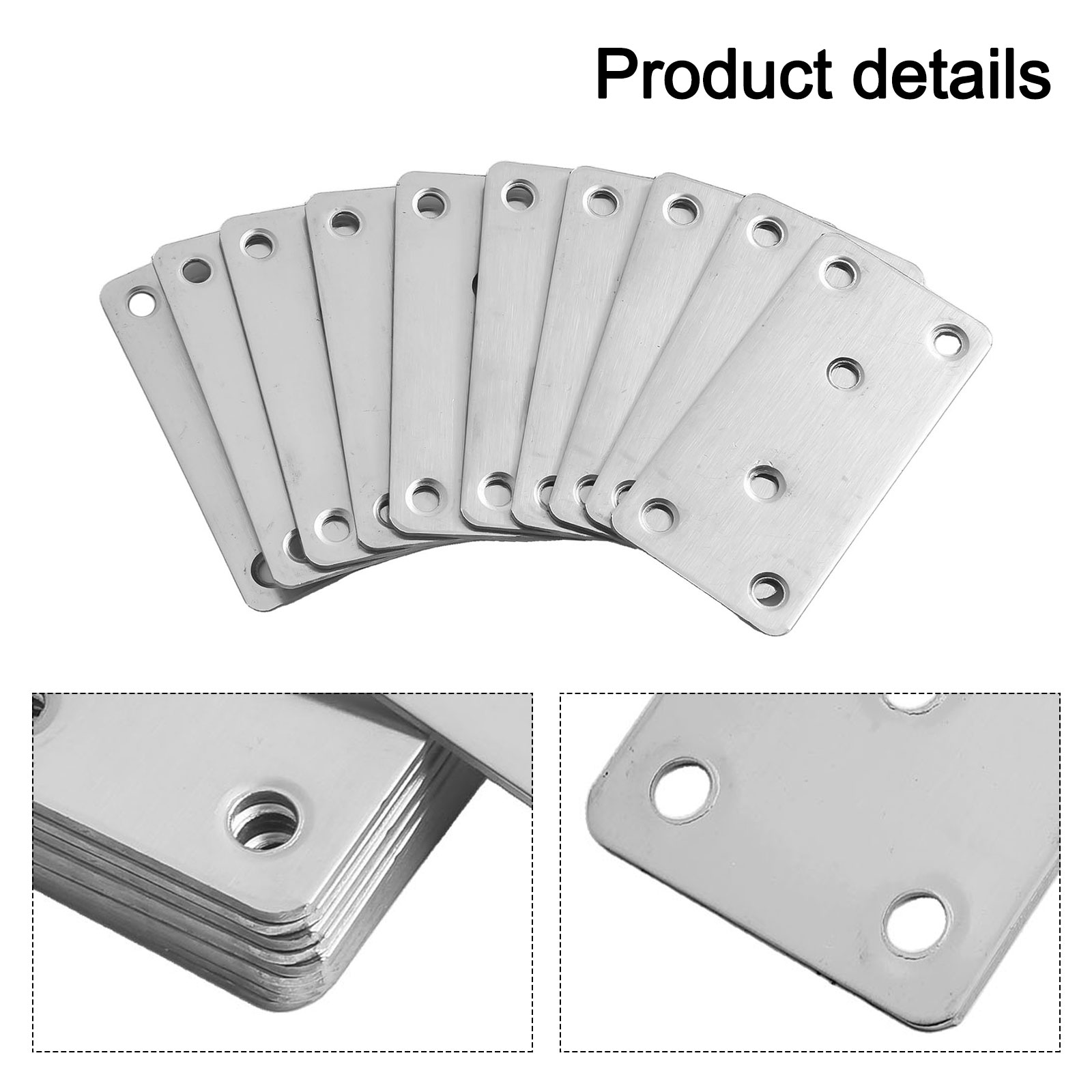 ขายึดเหล็กสแตนเลสแบบมุมฉาก 10  - Shelf Bracket Pair บทวิจารณ์และราคา