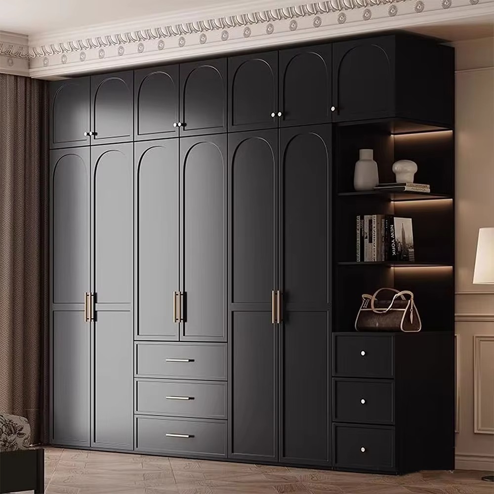 ตู้เสื้อผ้าไม้โอ๊ควินเทจใหม่ ฮ - Brand Hardware Furniture บทวิจารณ์และราคา