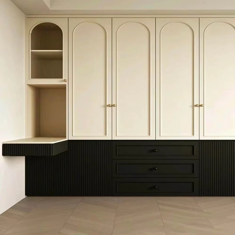 ตู้เสื้อผ้าไม้โอ๊ควินเทจใหม่ ฮ - Brand Hardware Furniture บทวิจารณ์และราคา