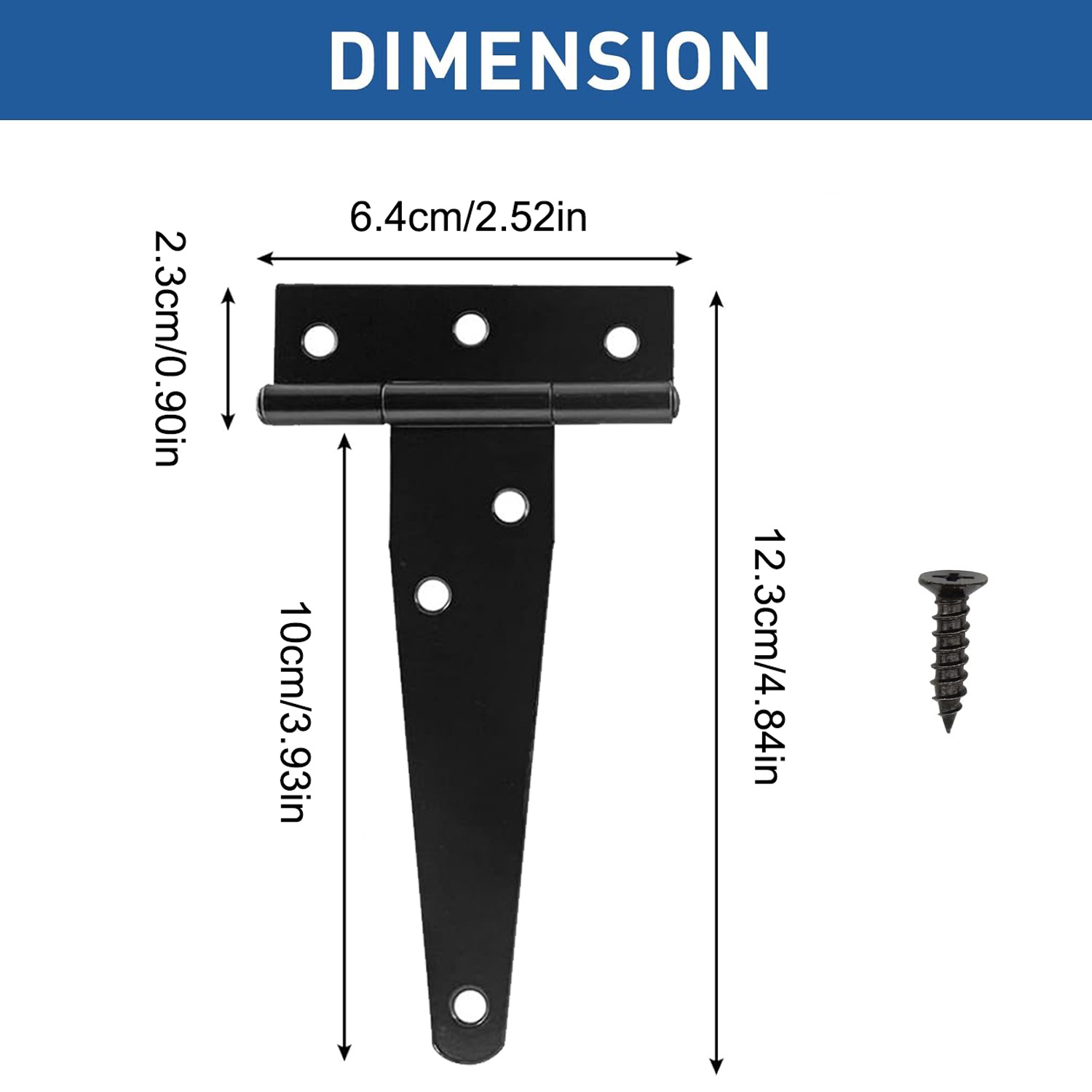 4 ชิ้น Heavy Duty T - Strap บา - Cabinet Hinge Overlay บทวิจารณ์และราคา
