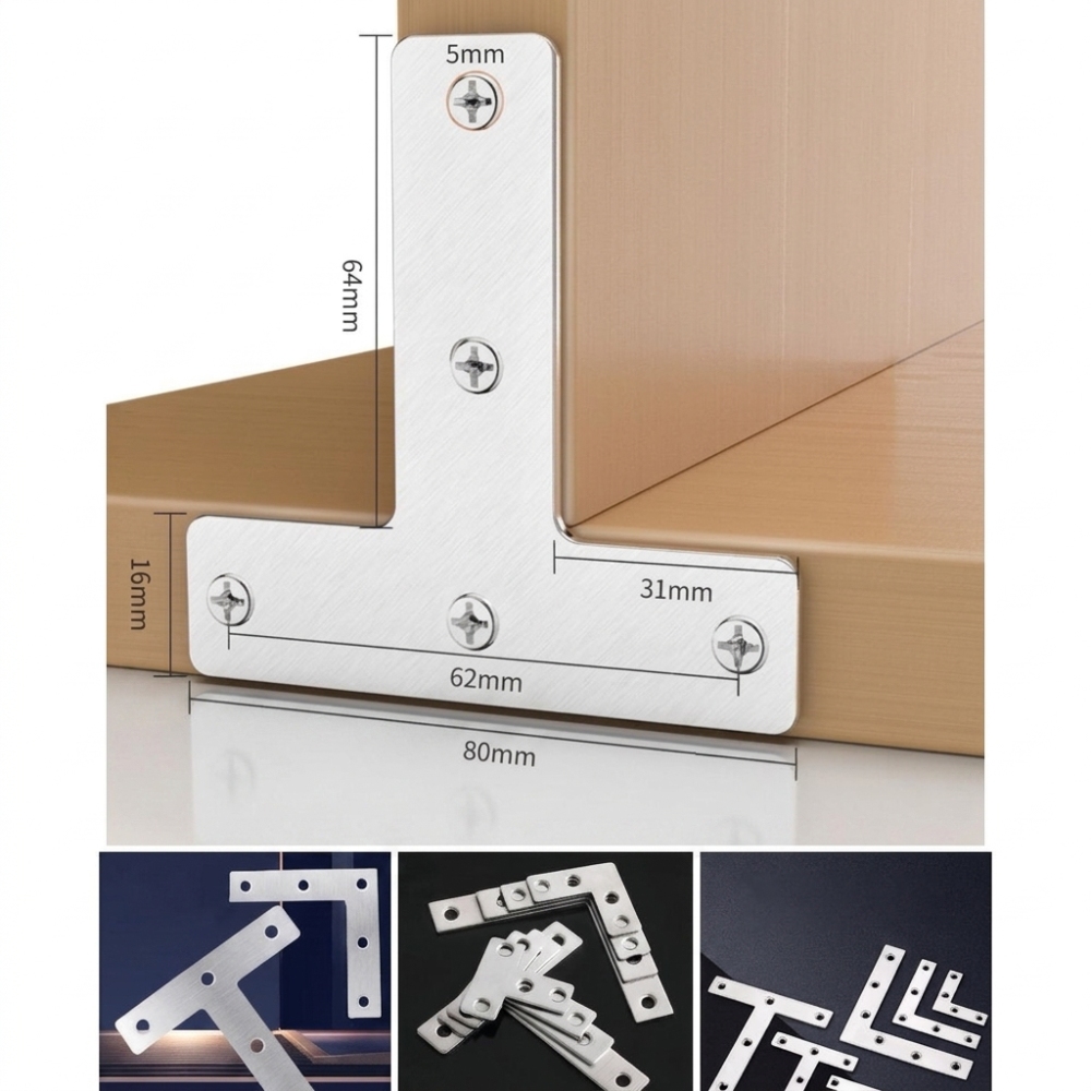 แผ่นเชื่อมโลหะแข็งแรง ตัวยึดเฟ - Furniture Joining Hardware บทวิจารณ์และราคา