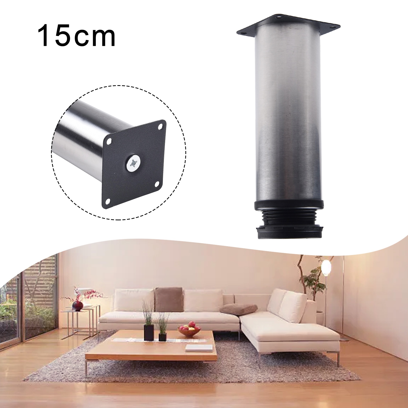 สแตนเลสขาเฟอร์นิเจอร์ปรับตาราง - Furniture Hardware Replacement บทวิจารณ์และราคา