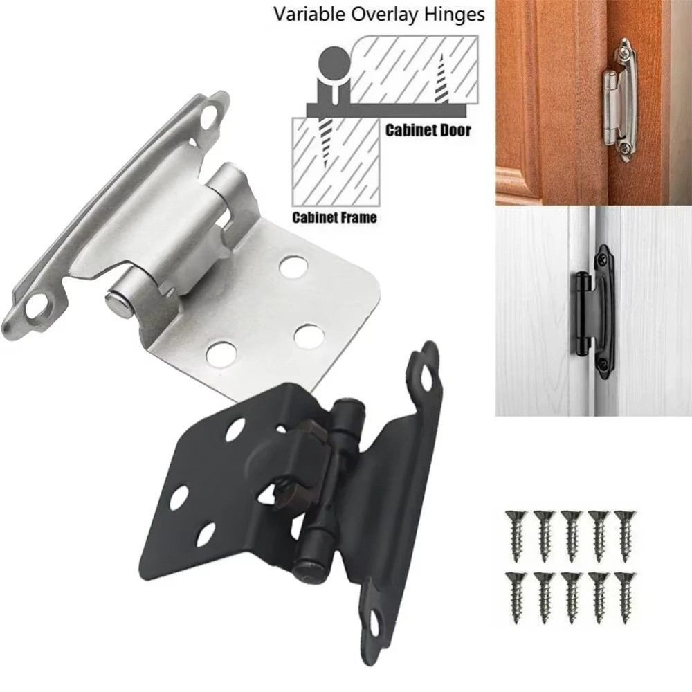 บานพับสปริงอเมริกันแบบทนทาน พร - Cabinet Hinge Overlay บทวิจารณ์และราคา