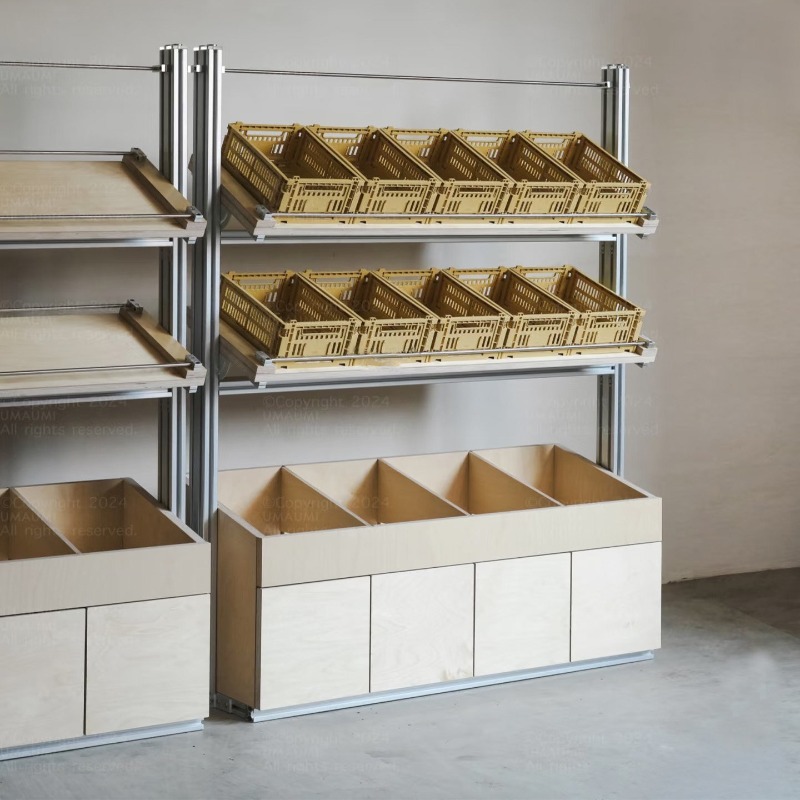ชั้นวางสินค้าอลูมิเนียมแบบตั้ง - Furniture Hardware Shop บทวิจารณ์และราคา