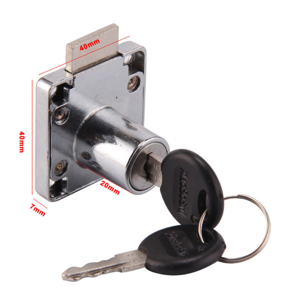 ล็อคตู้ 2 ชิ้น พร้อมกุญแจ 4 ดอ - Brand Hardware Furniture บทวิจารณ์และราคา