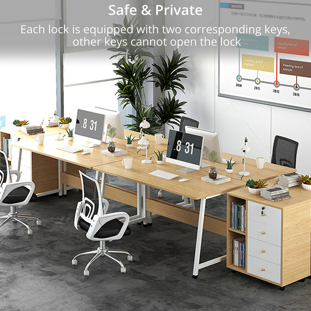 ล็อคตู้ 2 ชิ้น พร้อมกุญแจ 4 ดอ - Brand Hardware Furniture บทวิจารณ์และราคา