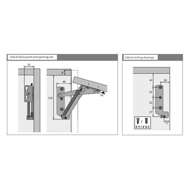 75STO-2Pcs พับเตียงโซฟาฤดูใบไม - Cabinet Hinge Overlay บทวิจารณ์และราคา