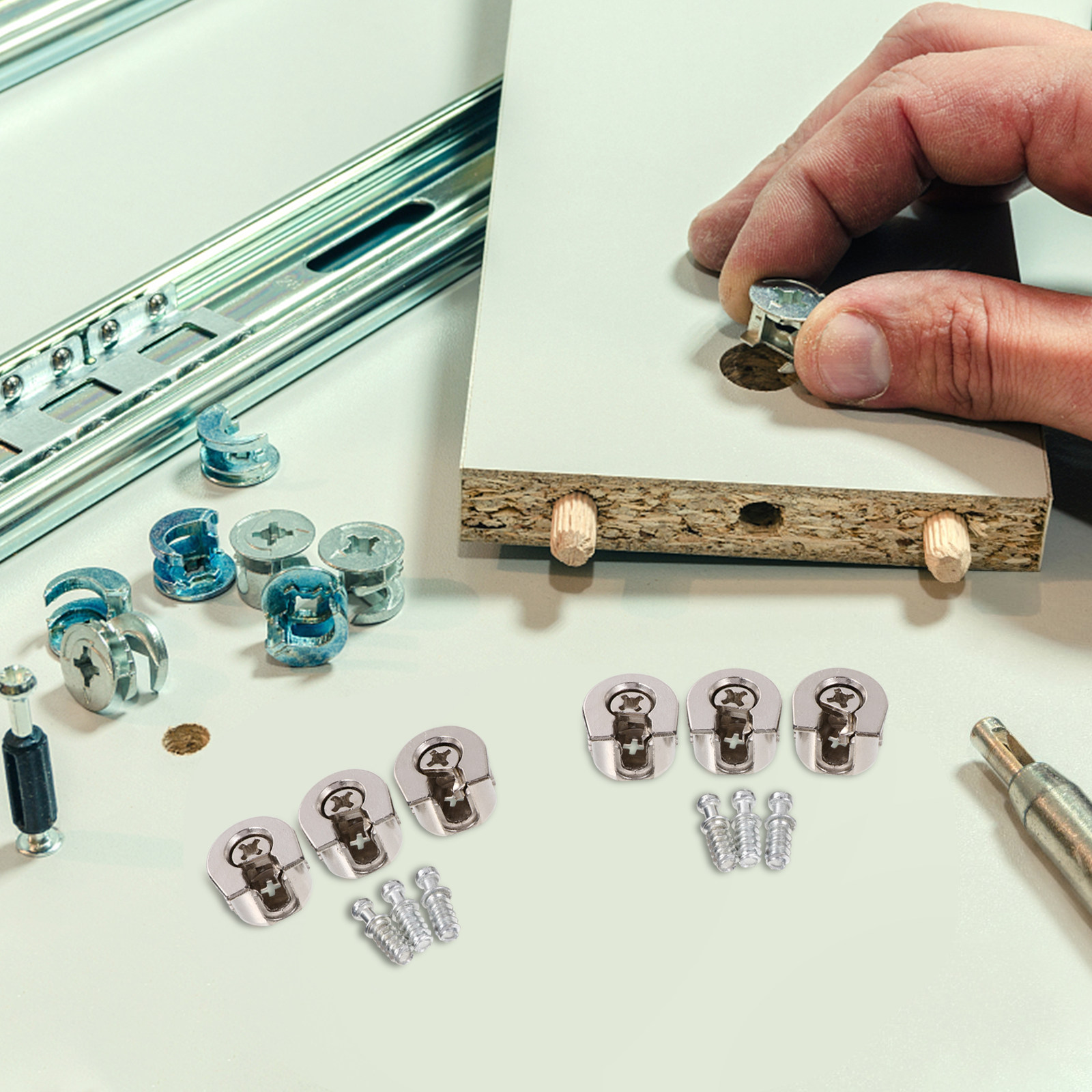 ข้อต่อเฟอร์นิเจอร์แบบเอ็กเซ็นท - Furniture Joining Hardware บทวิจารณ์และราคา