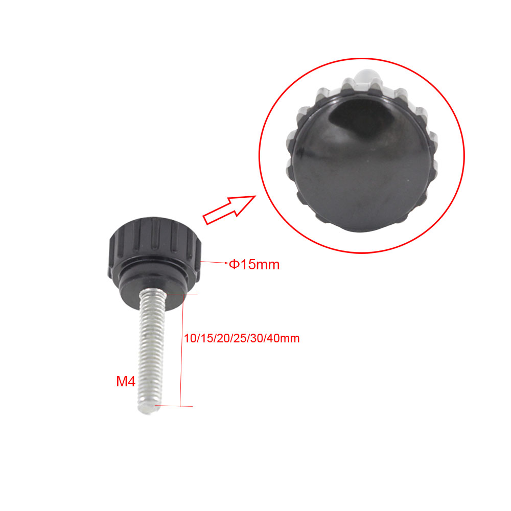 10 ชิ้น M4 ด้าย 15 มิลลิเมตรหั - Furniture Screw Type บทวิจารณ์และราคา