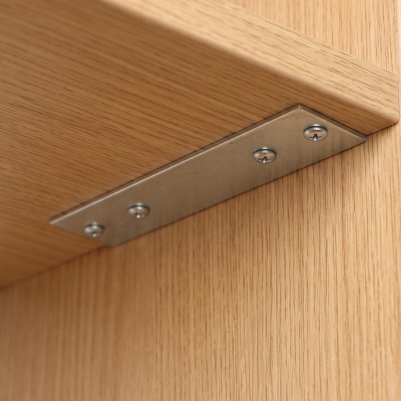 6/1 ชิ้น ขายึดแบบตรงสำหรับงานห - Shelf Bracket Pair บทวิจารณ์และราคา