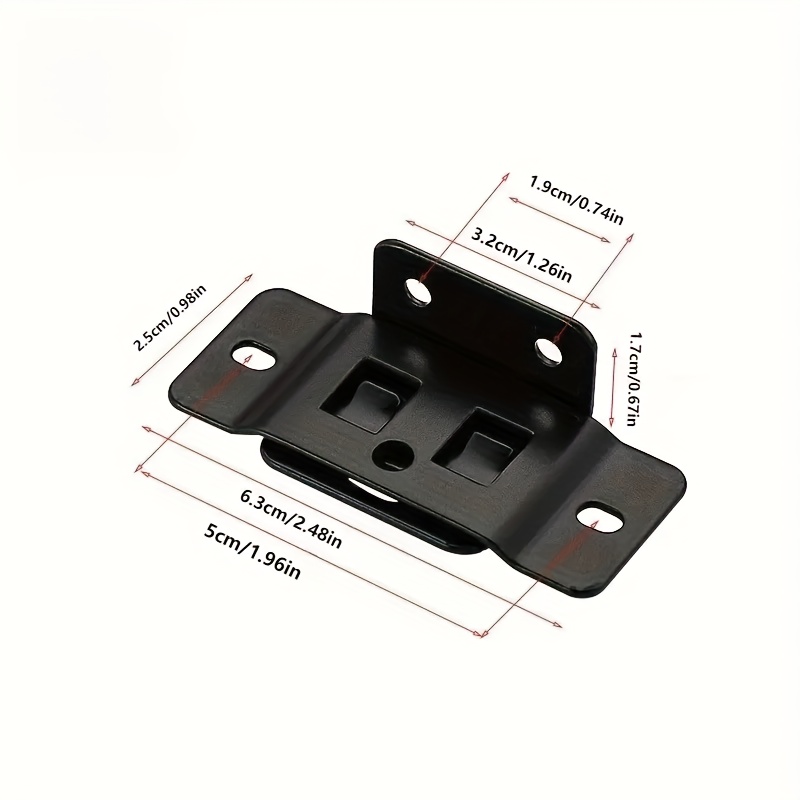 ขายึดโลหะชนิด L แบบหนัก 60 ชิ้ - Furniture Screw Type บทวิจารณ์และราคา