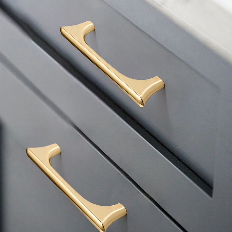 มือจับตู้ครัวสีทอง YM  มือจับล - Furniture Hardware Stores บทวิจารณ์และราคา