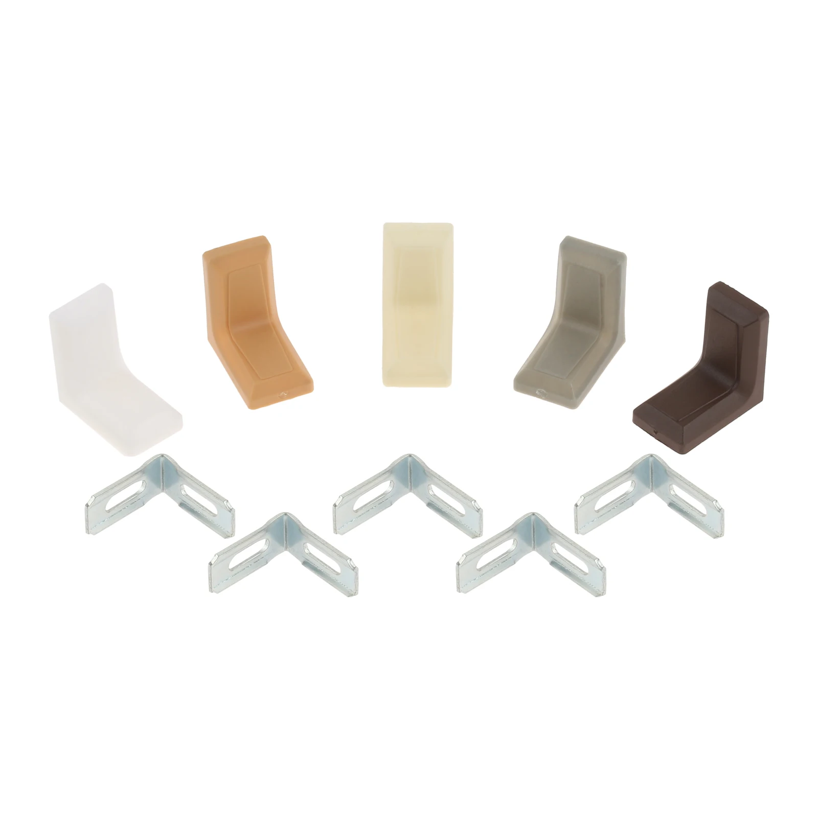20 ชิ้น 90 องศา L รูปร่างวงเล็ - Shelf Bracket Pair บทวิจารณ์และราคา