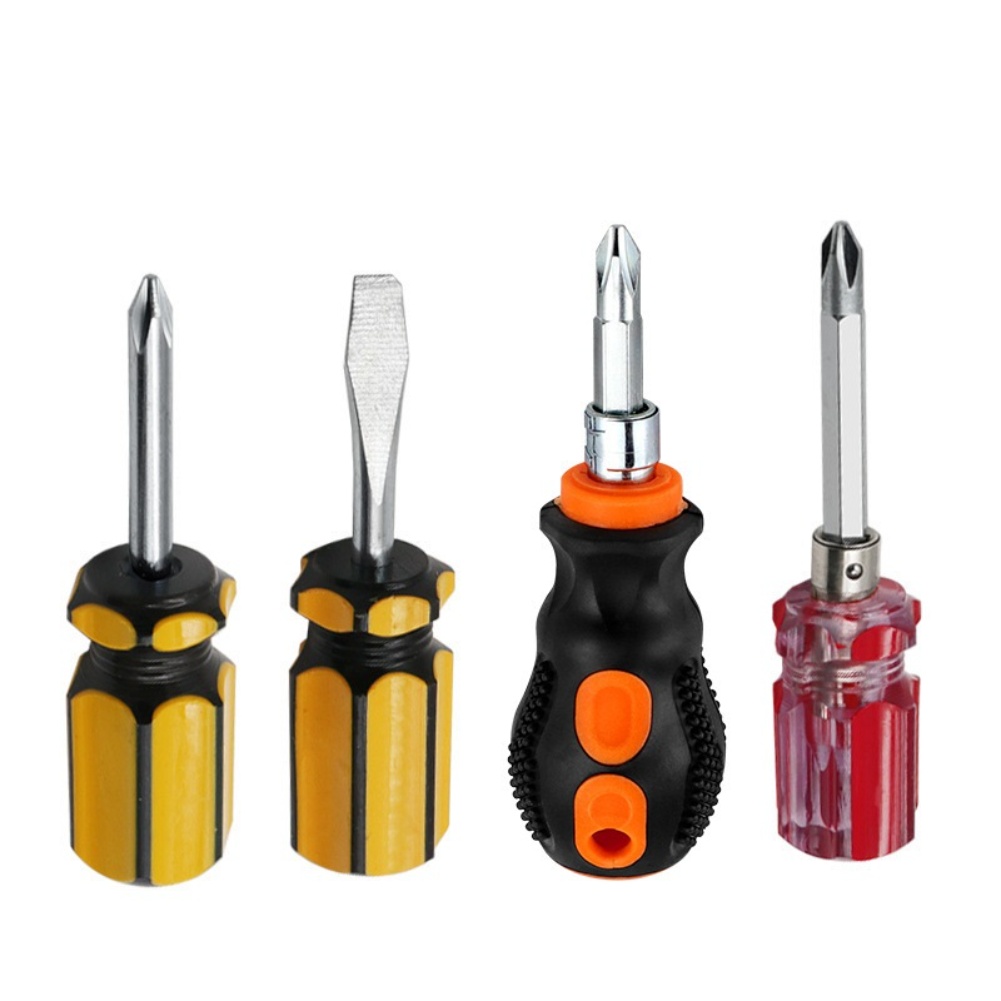 ชุดไขควง 4 ชิ้น สีเหลือง สีดำ  - Furniture Screw Type บทวิจารณ์และราคา