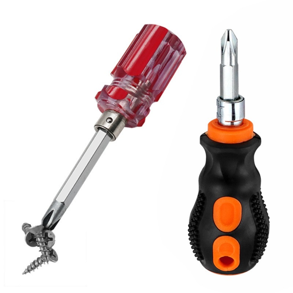 ชุดไขควง 4 ชิ้น สีเหลือง สีดำ  - Furniture Screw Type บทวิจารณ์และราคา