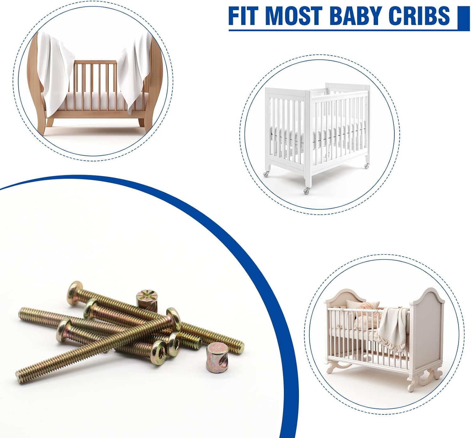 VKKM 25 ชิ้น M6 ชุดสกรูสำหรับเ - Furniture Hardware Replacement บทวิจารณ์และราคา