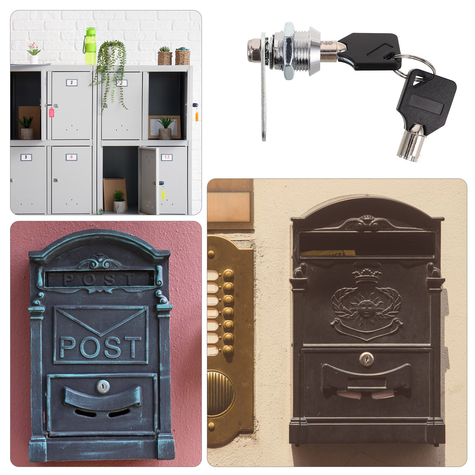 ชุดล็อคแบบลูกบิดทำจากโลหะผสมสั - Furniture Hardware Replacement บทวิจารณ์และราคา