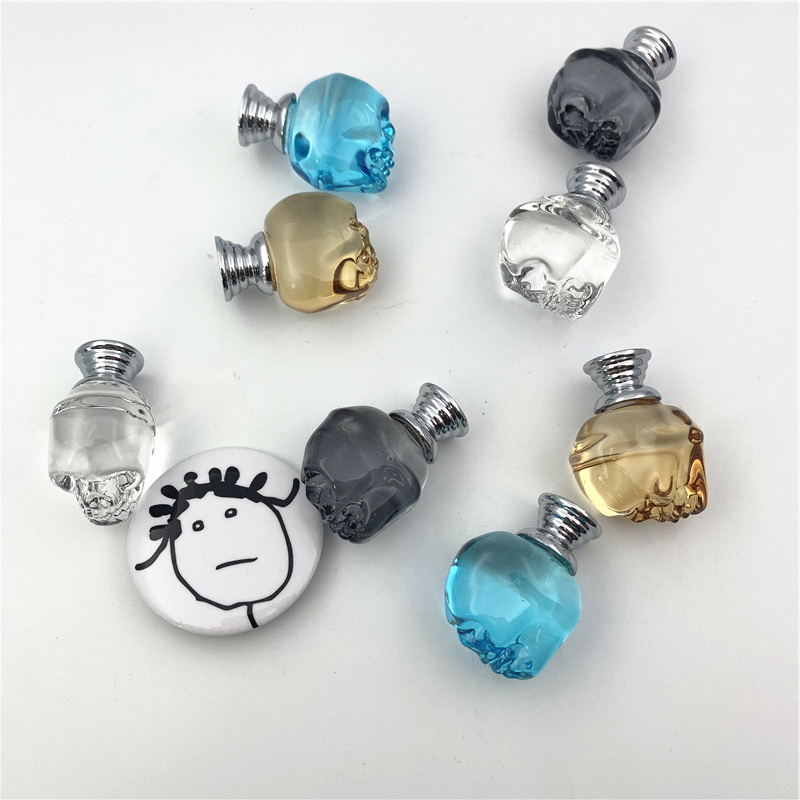 LCH คริสตัล Skull Shaped ลูกบิ - Unique Furniture Hardware บทวิจารณ์และราคา