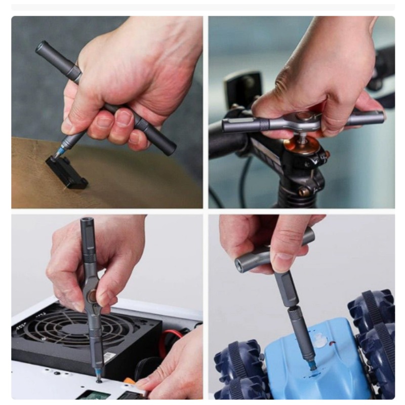 ไขควงแบบมีเฟือง 24-in-1 ไขควงแ - Furniture Screw Type บทวิจารณ์และราคา