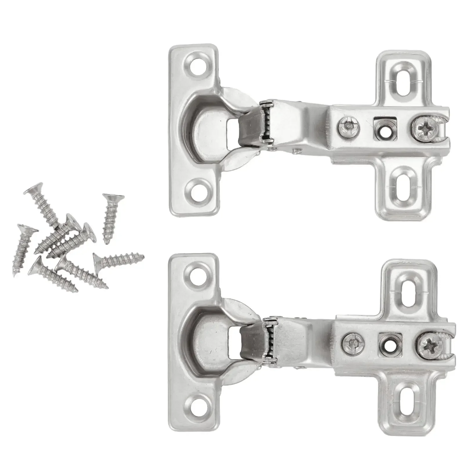 บานพับแบบมีโช้ค 2 ชิ้น/ชุด 25  - Cabinet Hinge Overlay บทวิจารณ์และราคา