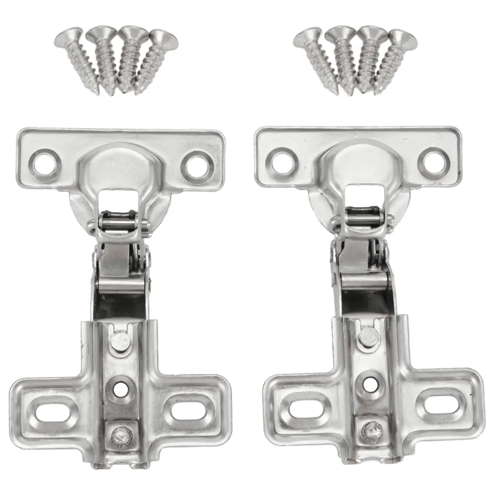 บานพับแบบมีโช้ค 2 ชิ้น/ชุด 25  - Cabinet Hinge Overlay บทวิจารณ์และราคา
