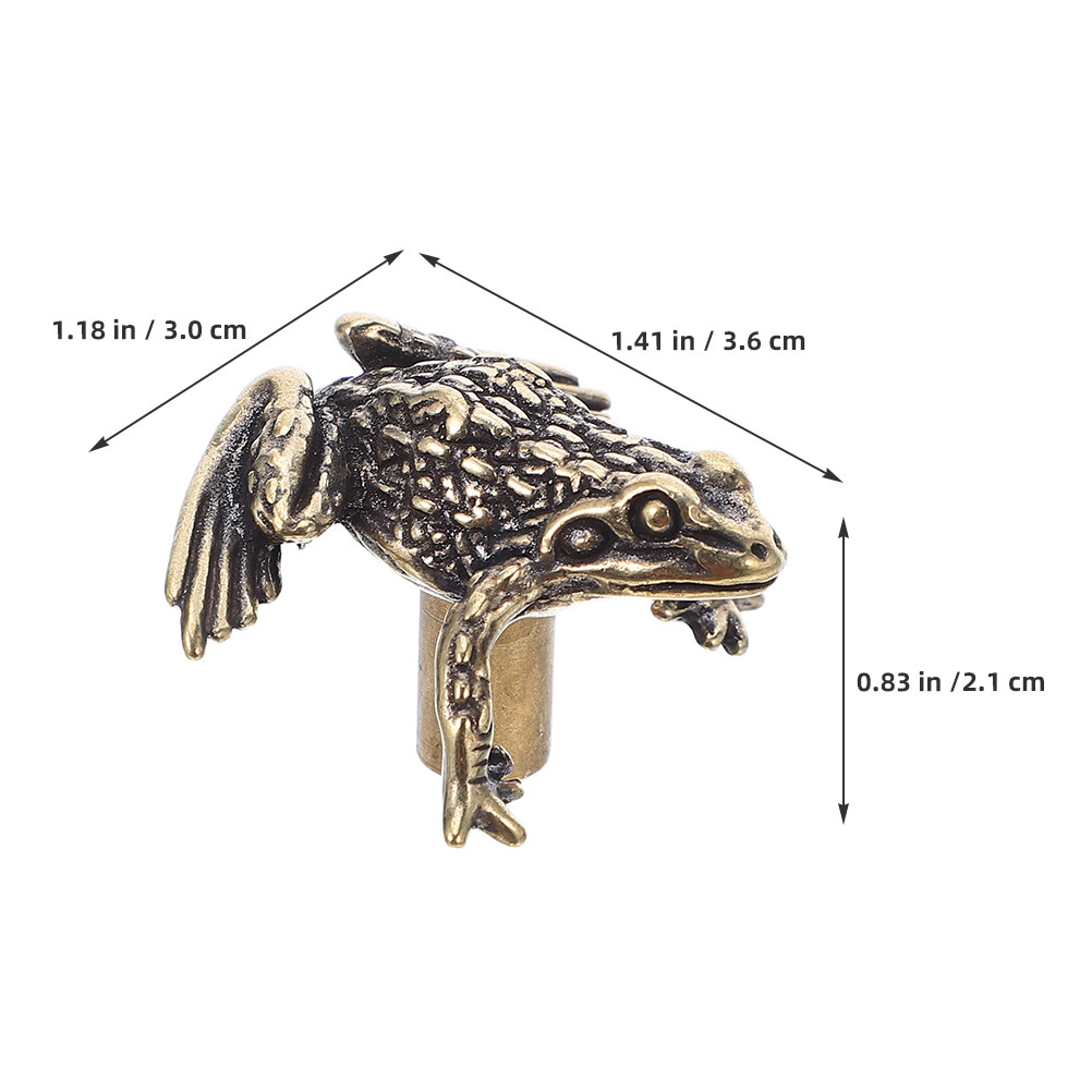 มือจับประตูทองเหลืองรูปคางคก 2 - Unique Furniture Hardware บทวิจารณ์และราคา